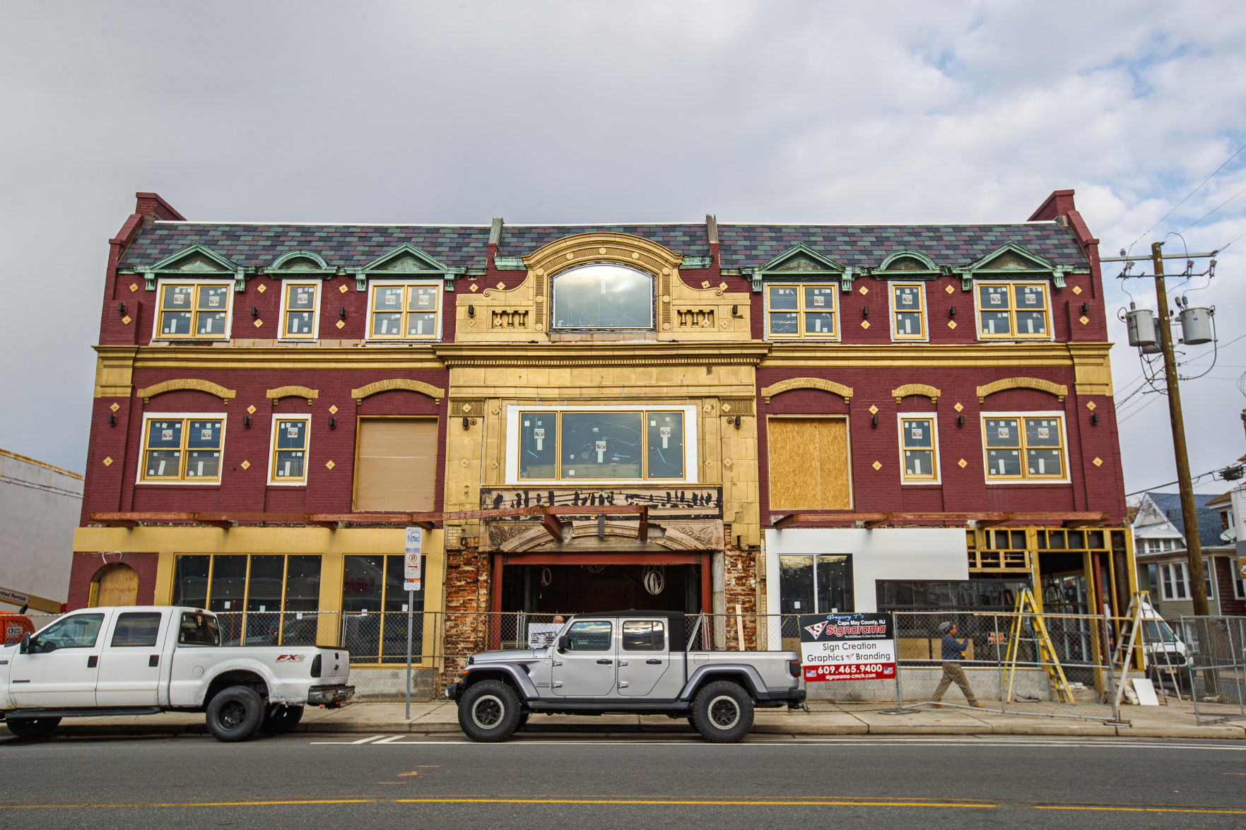 Updated Construction of Ventnor Theater